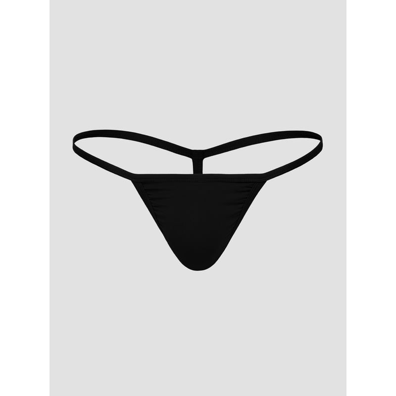 Black T-Back Thong