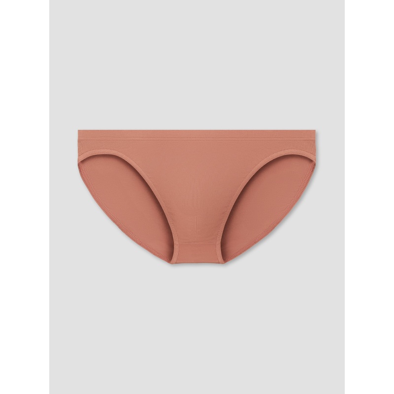 Terracotta Bikini Brief | Single-Lined