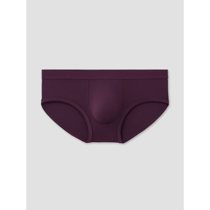 Deep Purple Mid-Rise Brief