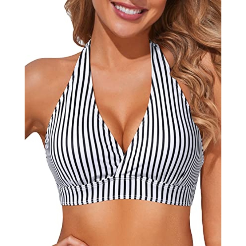 Push Up Halter Bikini Top Women's Swimsuit Top Only
