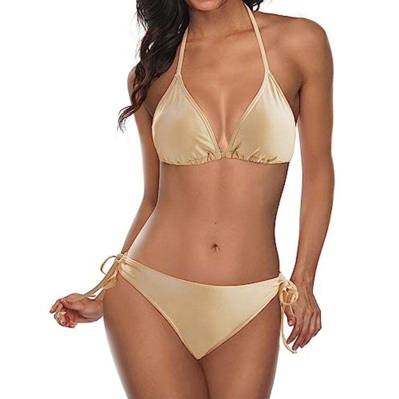 Two Piece Halter Padded Bikini Sets