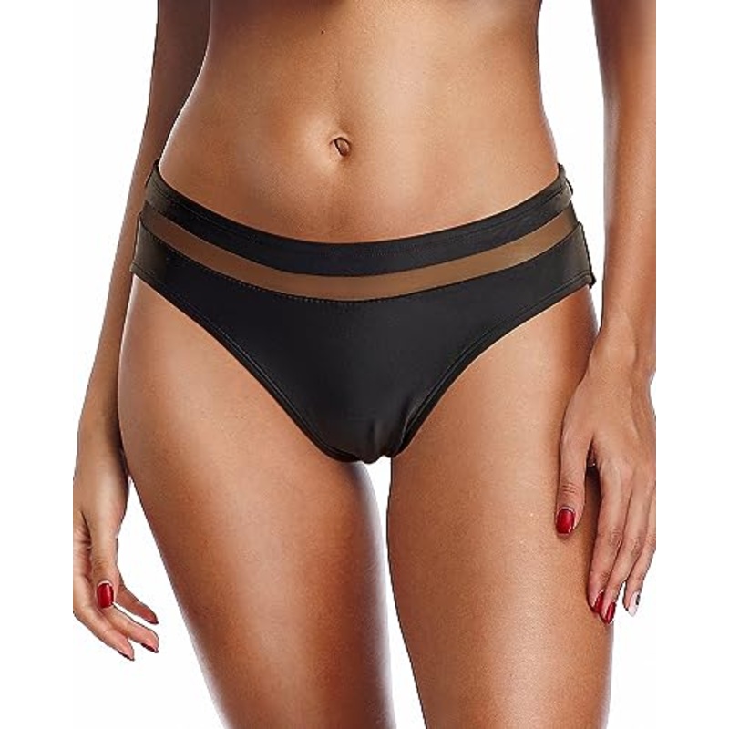 Drawstring Side-Tie Bikini Bottom