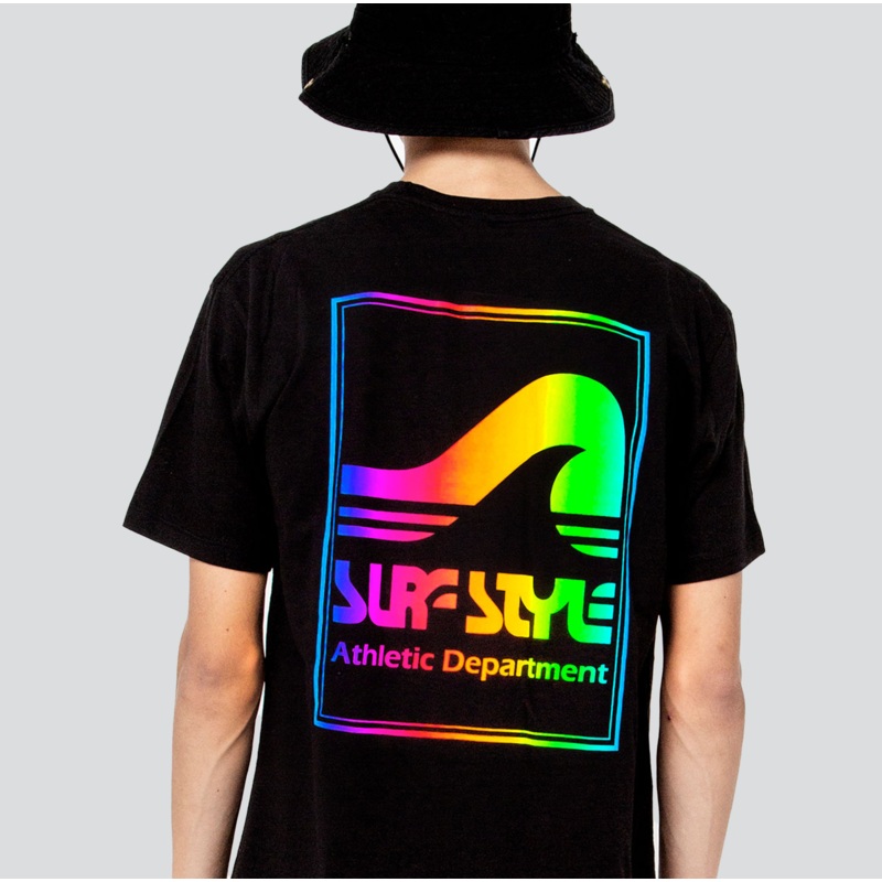 Neon Box Logo Athletic T-shirt