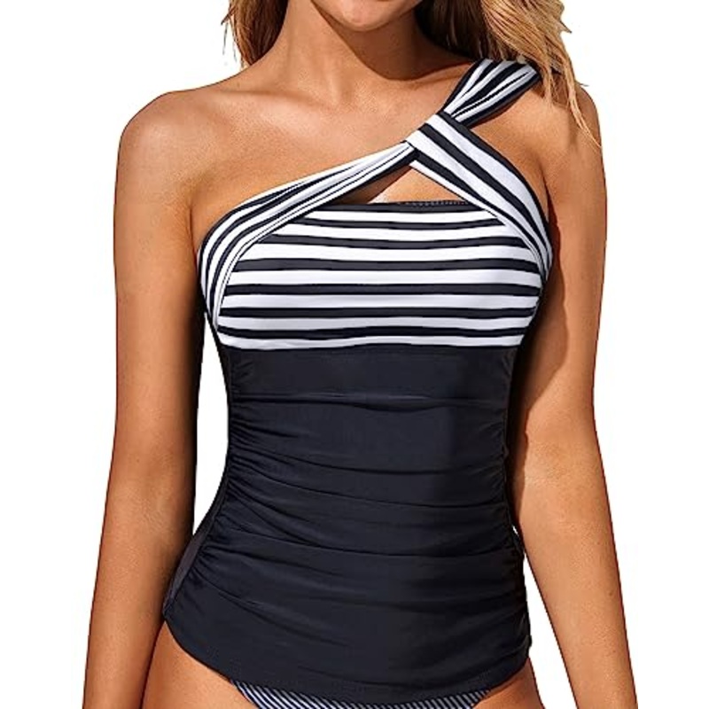 One Shoulder Bathing Suit Tops