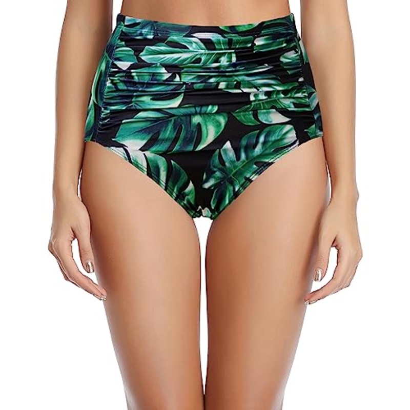 Ruched Full Coverage Bathing Suit Bottom