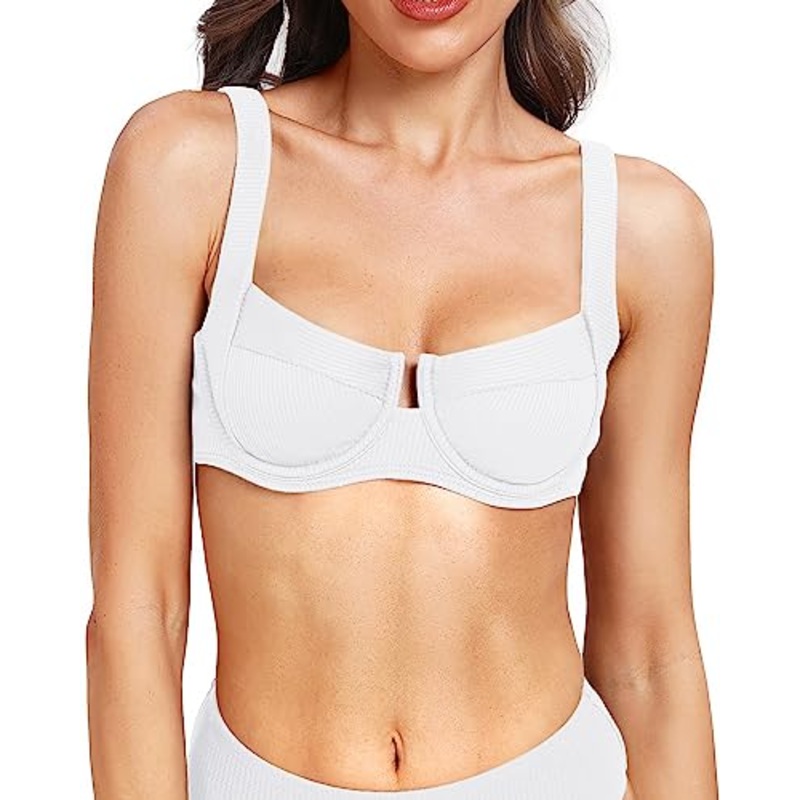 Sexy Swim Tops Underwire Bikini Tops
