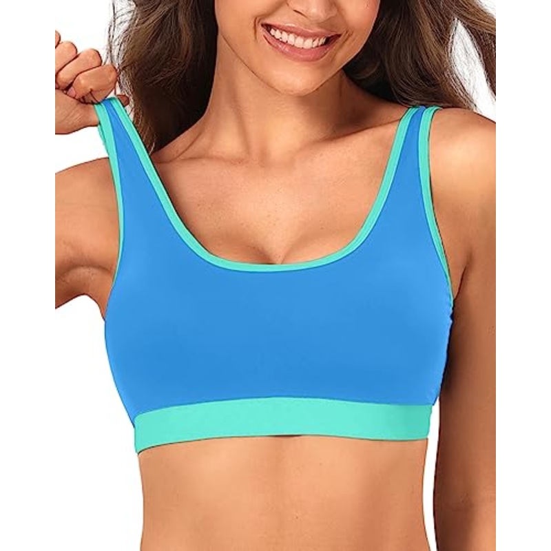 Sports Bra Bikini Tops Push Up Tank Crop Tops
