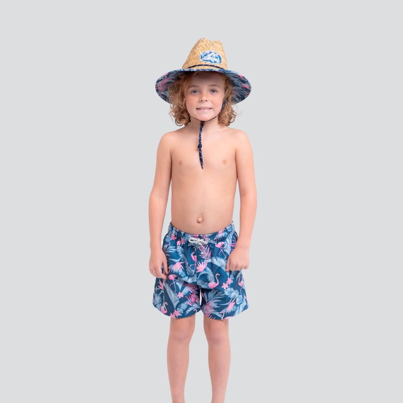 Boys Flamingo Volley Shorts