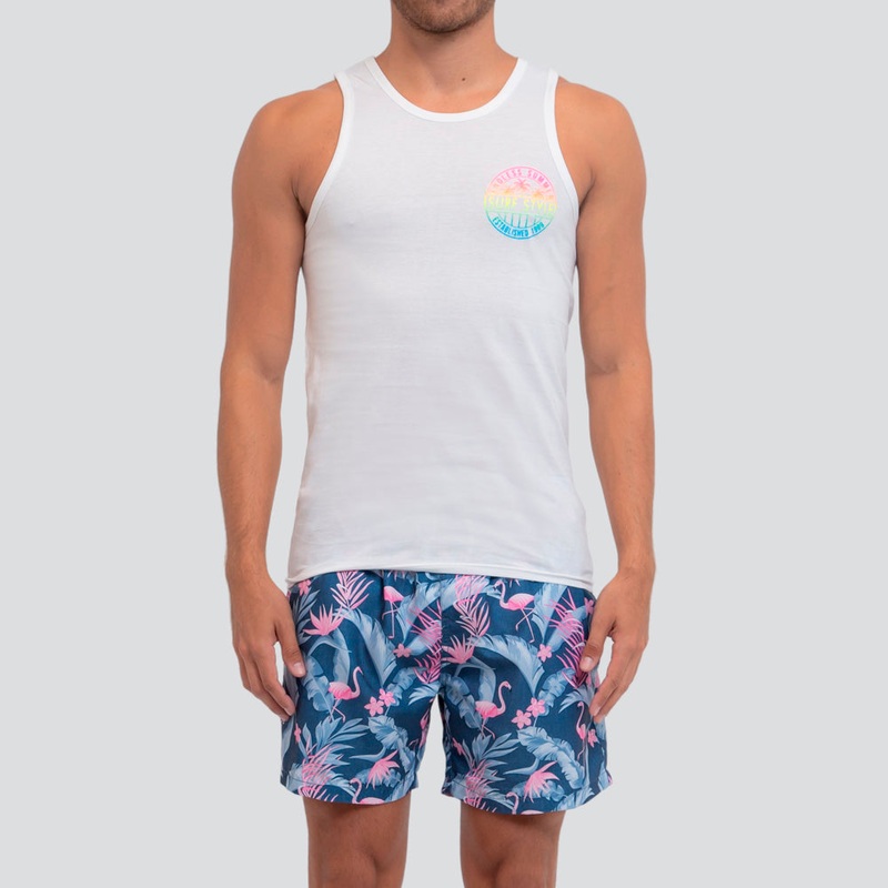 Circle Palm Tank Top