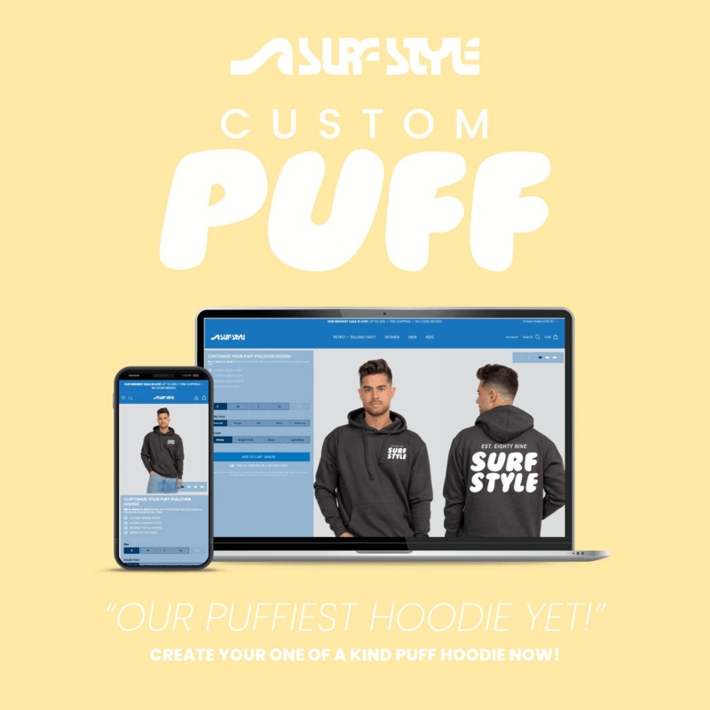 Customize Your Puff Pullover Hoodie