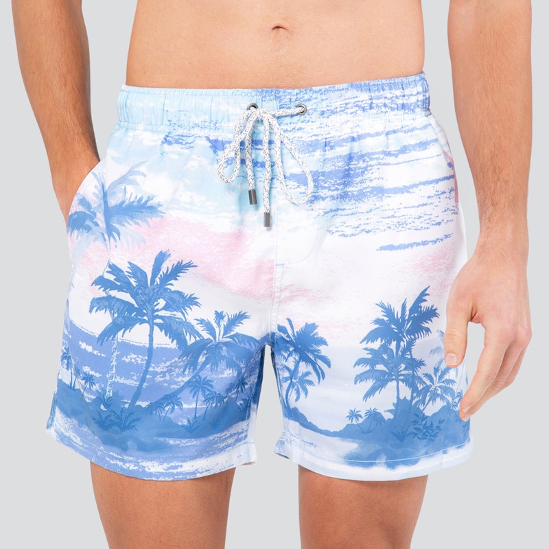 Endless Summer Printed Volley Swim Trunk