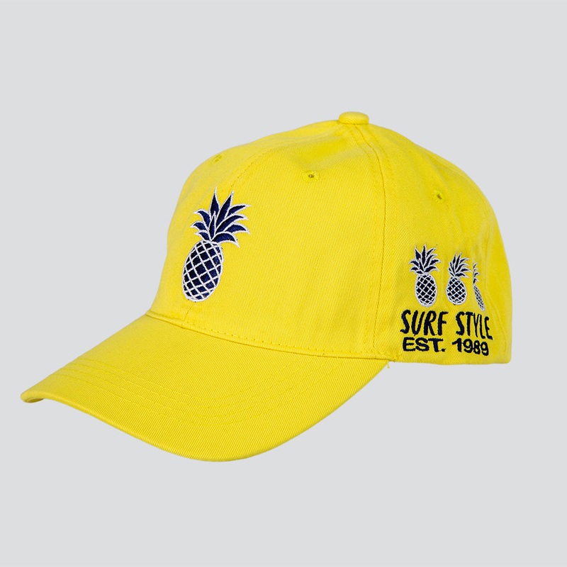 Family Critters Pineapple Solid Cap