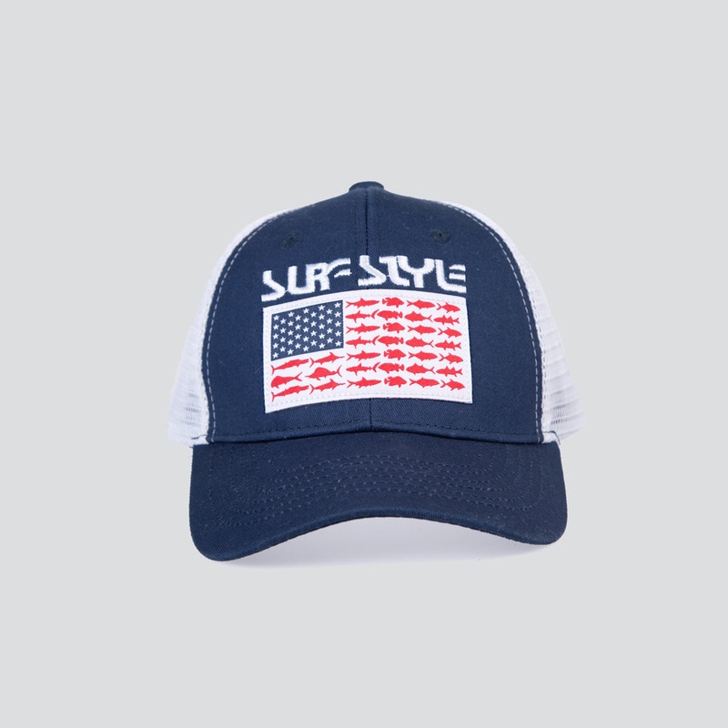 Kids Iconic Flag Trucker Cap