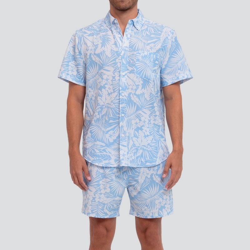 Light Blue Vintage Woven Shirt
