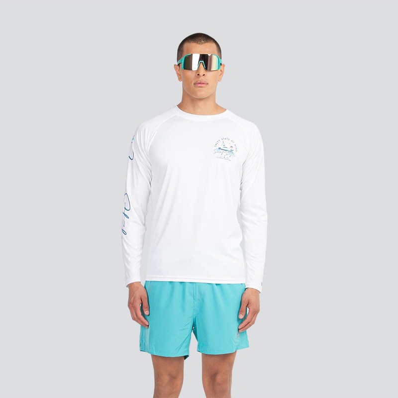 Pastel Boat Performance Long-Sleeved Tee