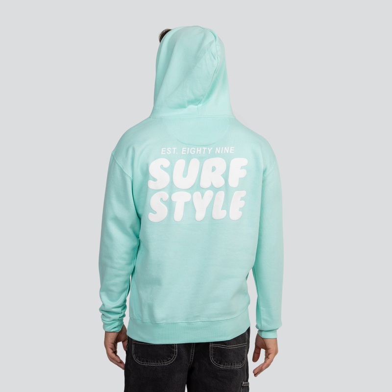 Puff Fleece Pullover Hoodie