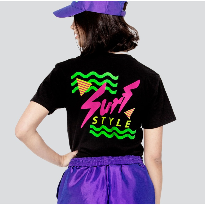 Retro Neon Logo T-Shirt