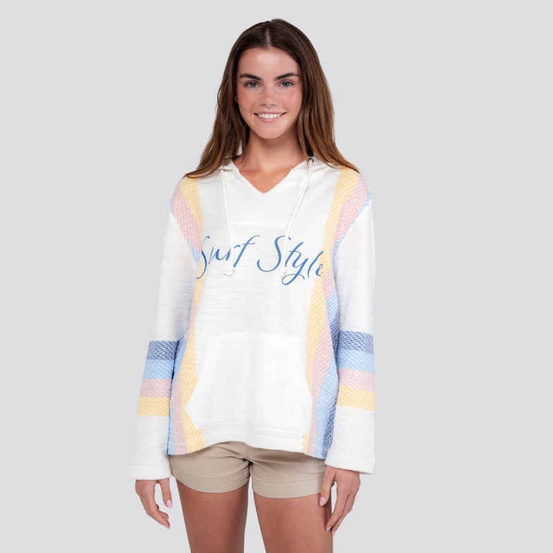 Texture Baja Hoodie Fleece