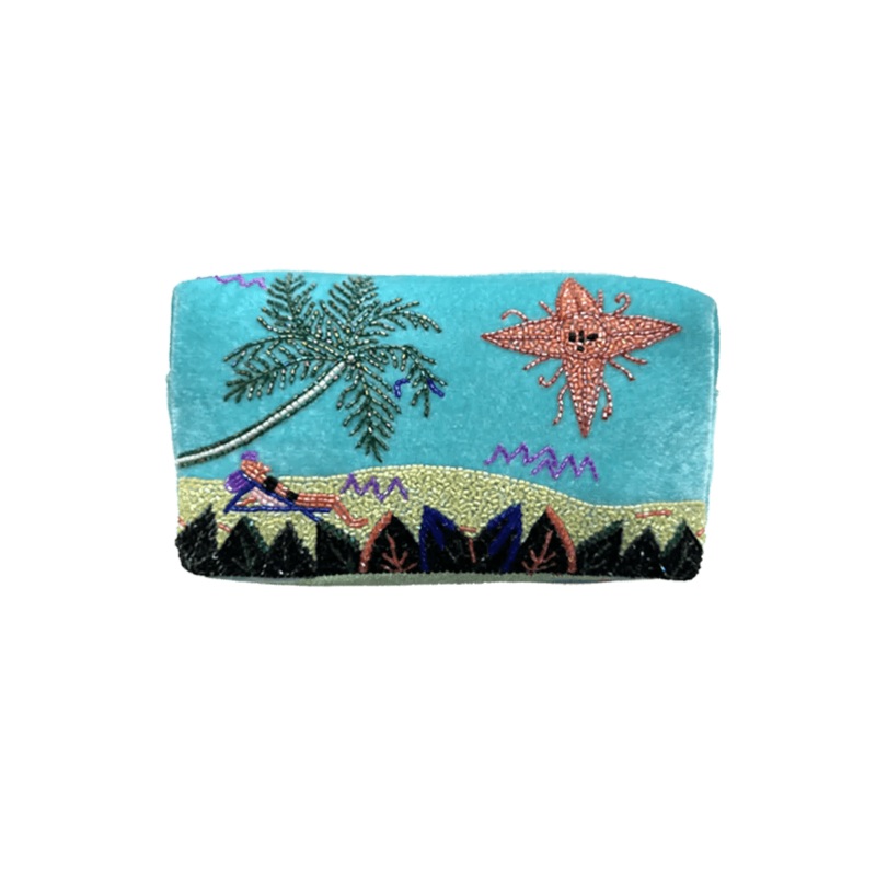 By the Ocean Makeup bag Blue Christina Milian