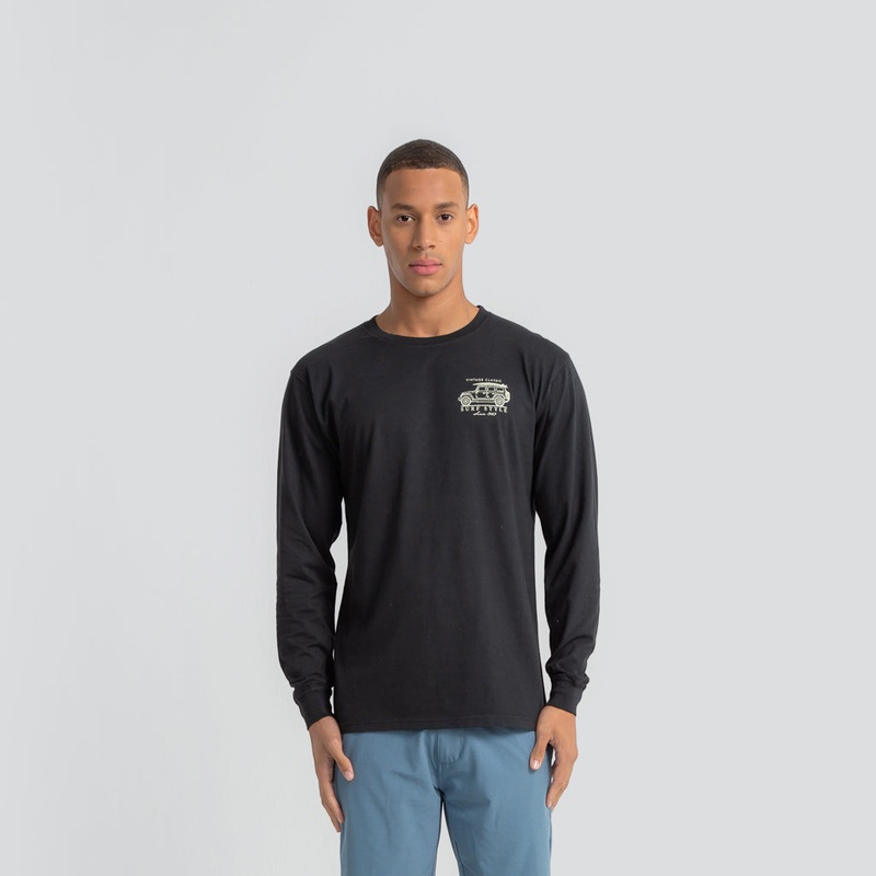 Classic Jeep Garment Dye Long Sleeve T-Shirt