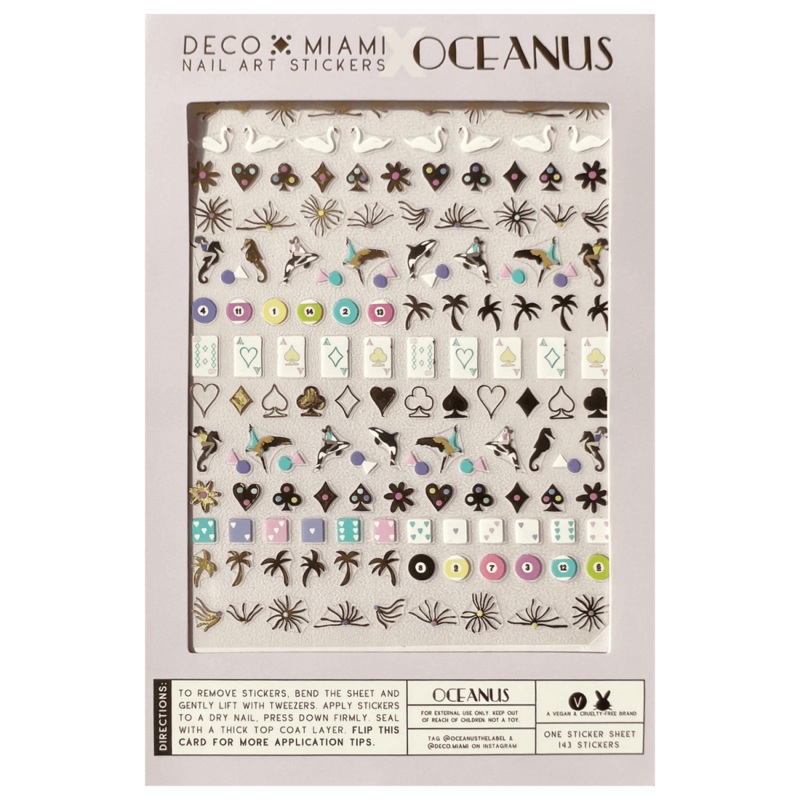 DECO MIAMI X OCEANUS Nail Art Stickers