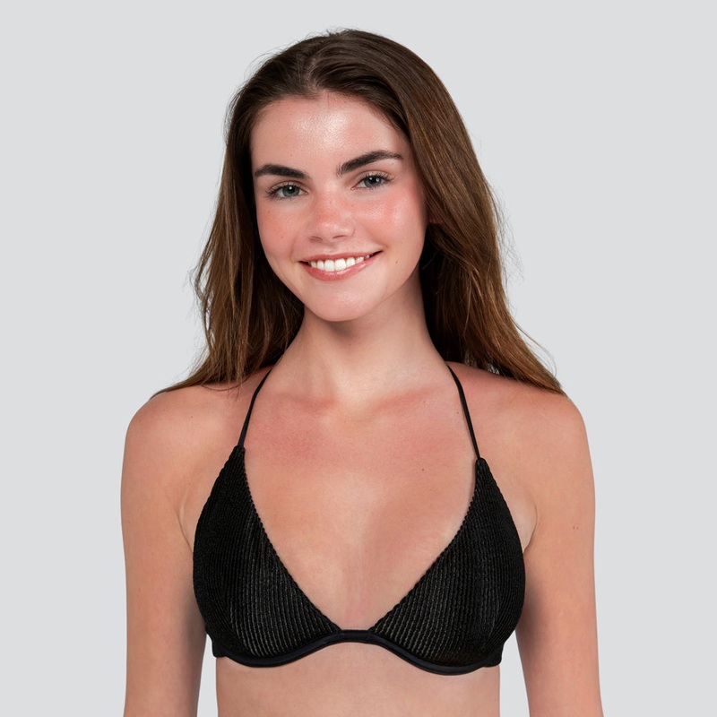 Fashion Underwire Tie Bikini Top
