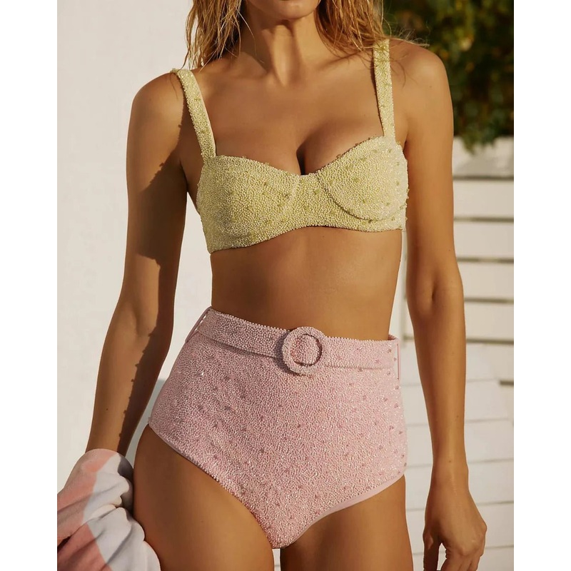 Heidi Hand Beaded Bikini Bottom