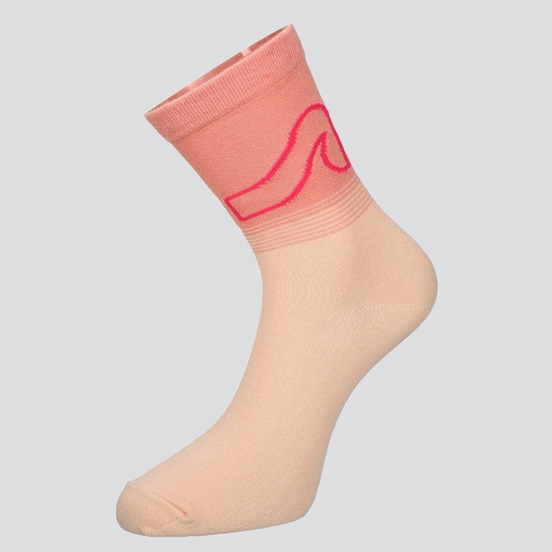 Ombre Wave Crew Sock