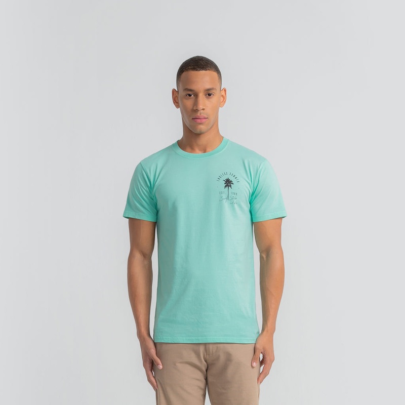 Palm Tree Garment Dye T-Shirt