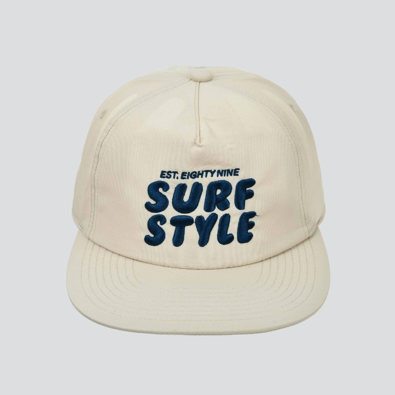 Puff Embroidered Logo Snapback Cap