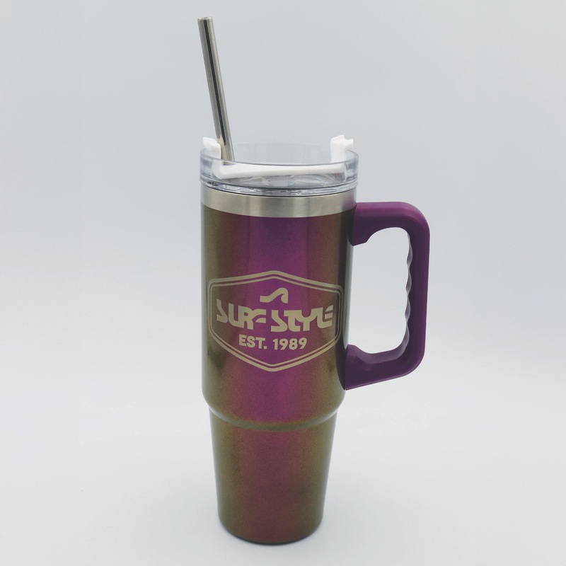 Retro Side Handle Tumbler