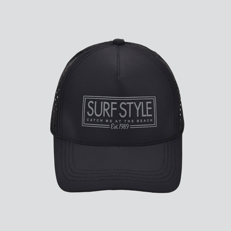 Rubber Boxed Logo Performance Cap