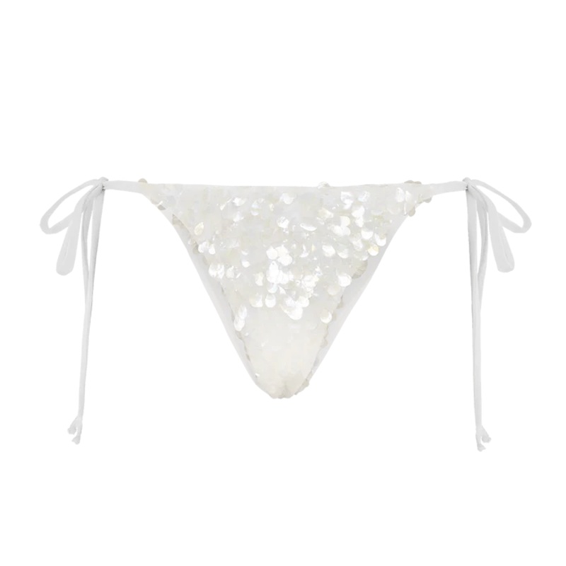 Sienna Sequin Embroidery Bikini Bottoms