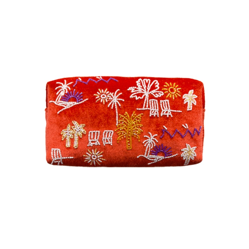 Tropez Makeup bag Orange Christina Milian
