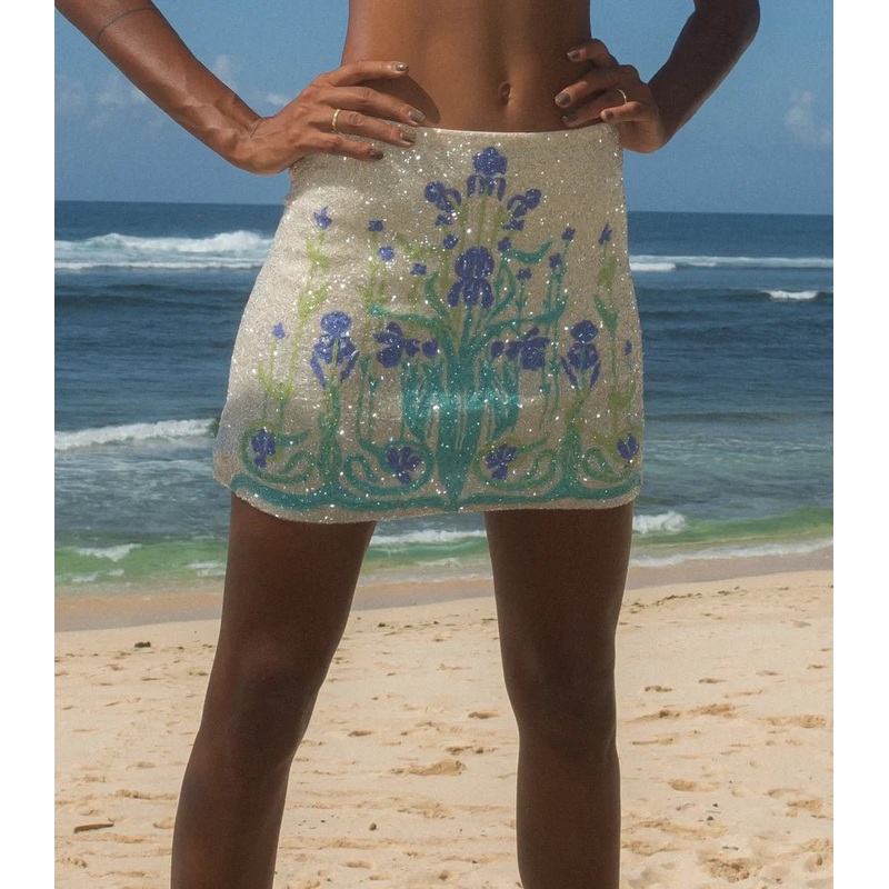Venice Hand-Embroidered Co-Ord Skirt
