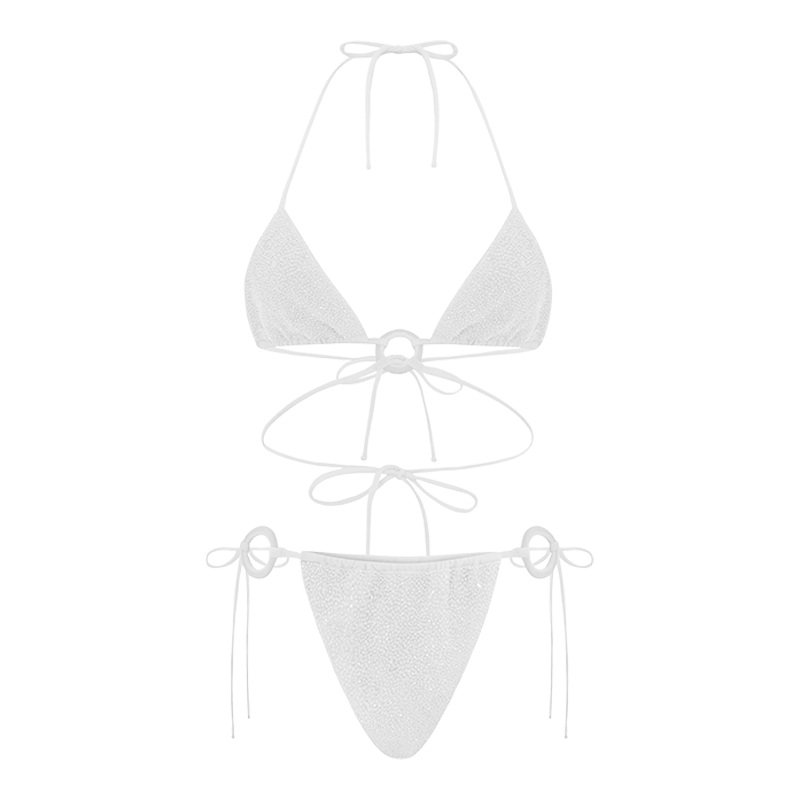 Carlotta Bikini Bottoms White