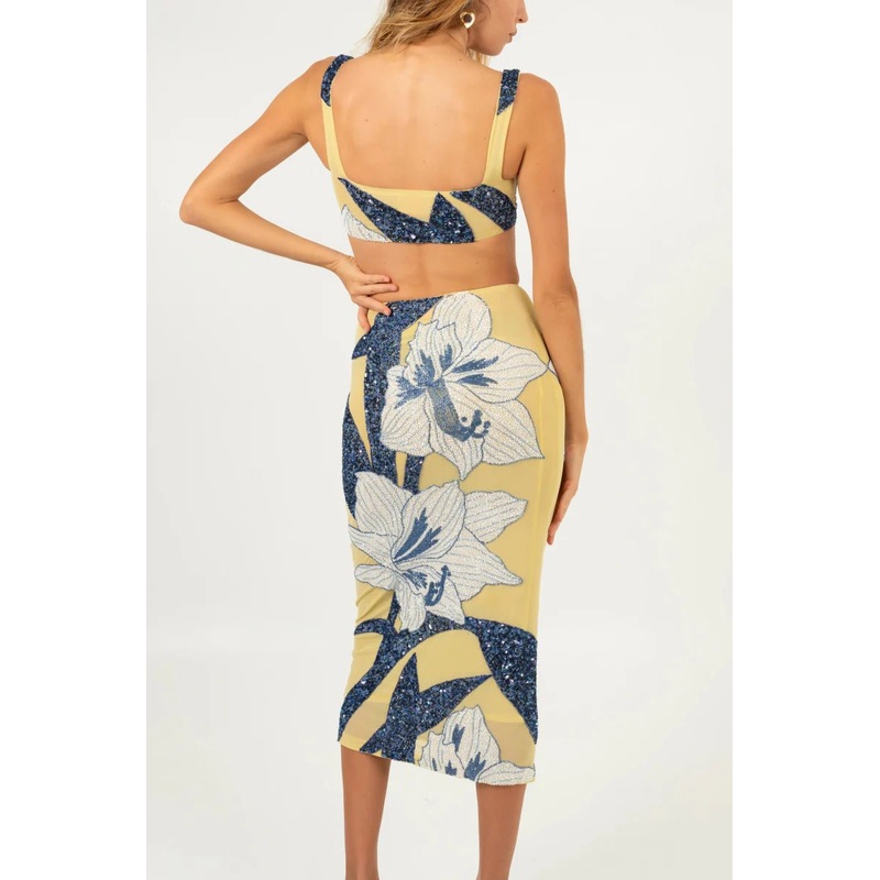 Sunshine Bloom Co-ord Skirt Oceanus x By Poppy