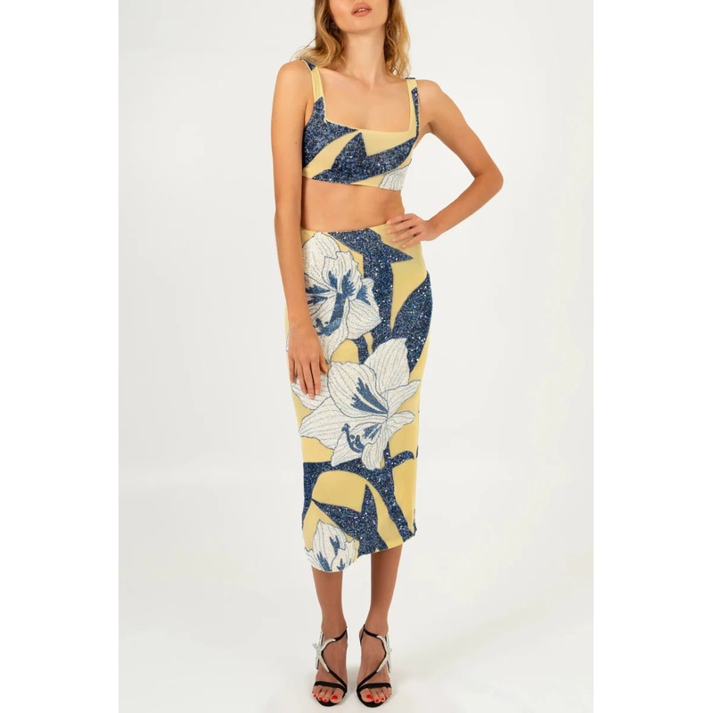 Sunshine Bloom Co-ord Top Oceanus x By Poppy