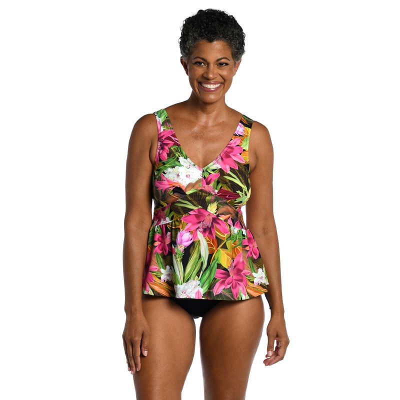 Exotic Jungle Empire Underwire Tankini Top *FINAL SALE*