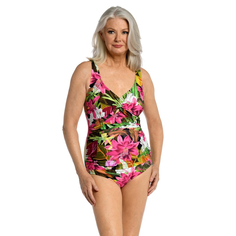 Exotic Jungle Twist Front One Piece *FINAL SALE*