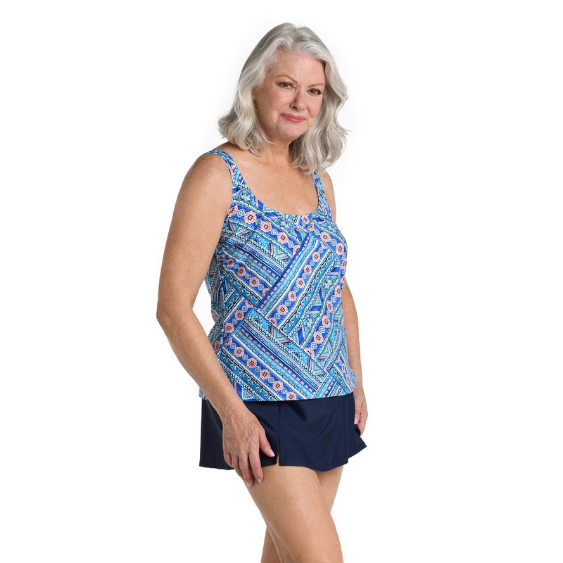 Mediterranean Getaway Scoop Neck Tankini Top *FINAL SALE*