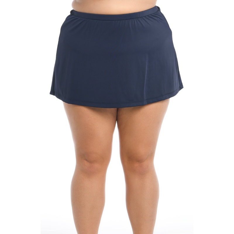 Solid Skirted Bottom (Plus Size)