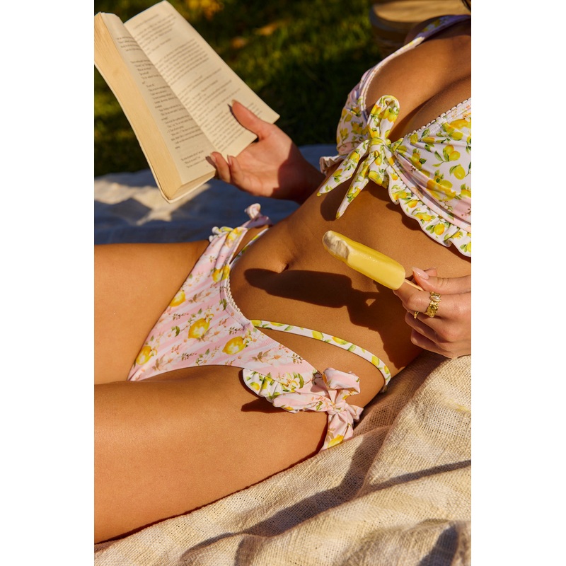 'Everly' bottom - Pink Lemonade