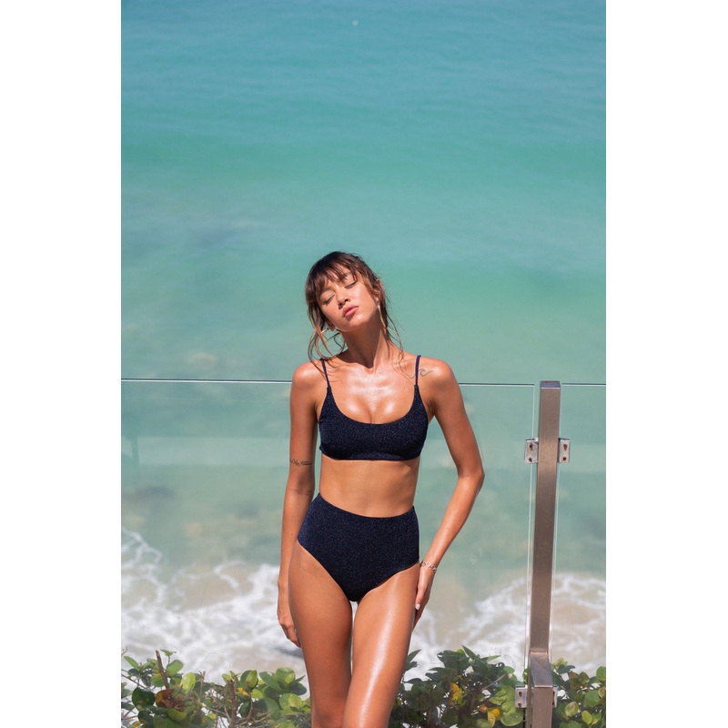Kimberley x HI | Classic Cami Bikini Top 2025 ~ Navy