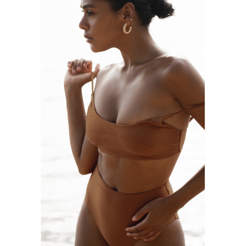 Kimberley x HI |Classic High Waisted Pantie ~ Spice Bronze