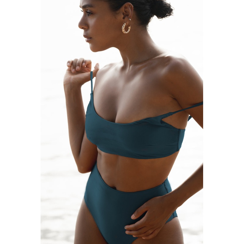 Kimberley x HI | Classic High Waisted Pantie ~ Tourmaline Teal