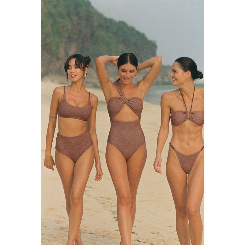 Stardust | One Shoulder One-piece ~ Maya Cocoa