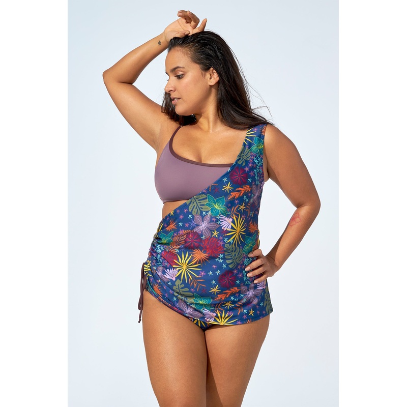VIOLA - Cover up in flower print