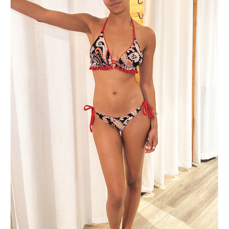 LEAH  Bikini bottom in paisley print