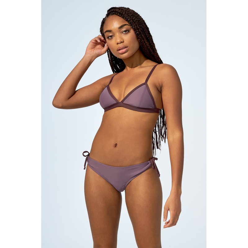 PENELOPE - Bikini top in soft purple